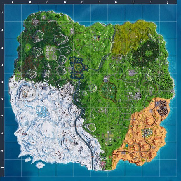 fortnite map saison 7 fortnite map saison 7
