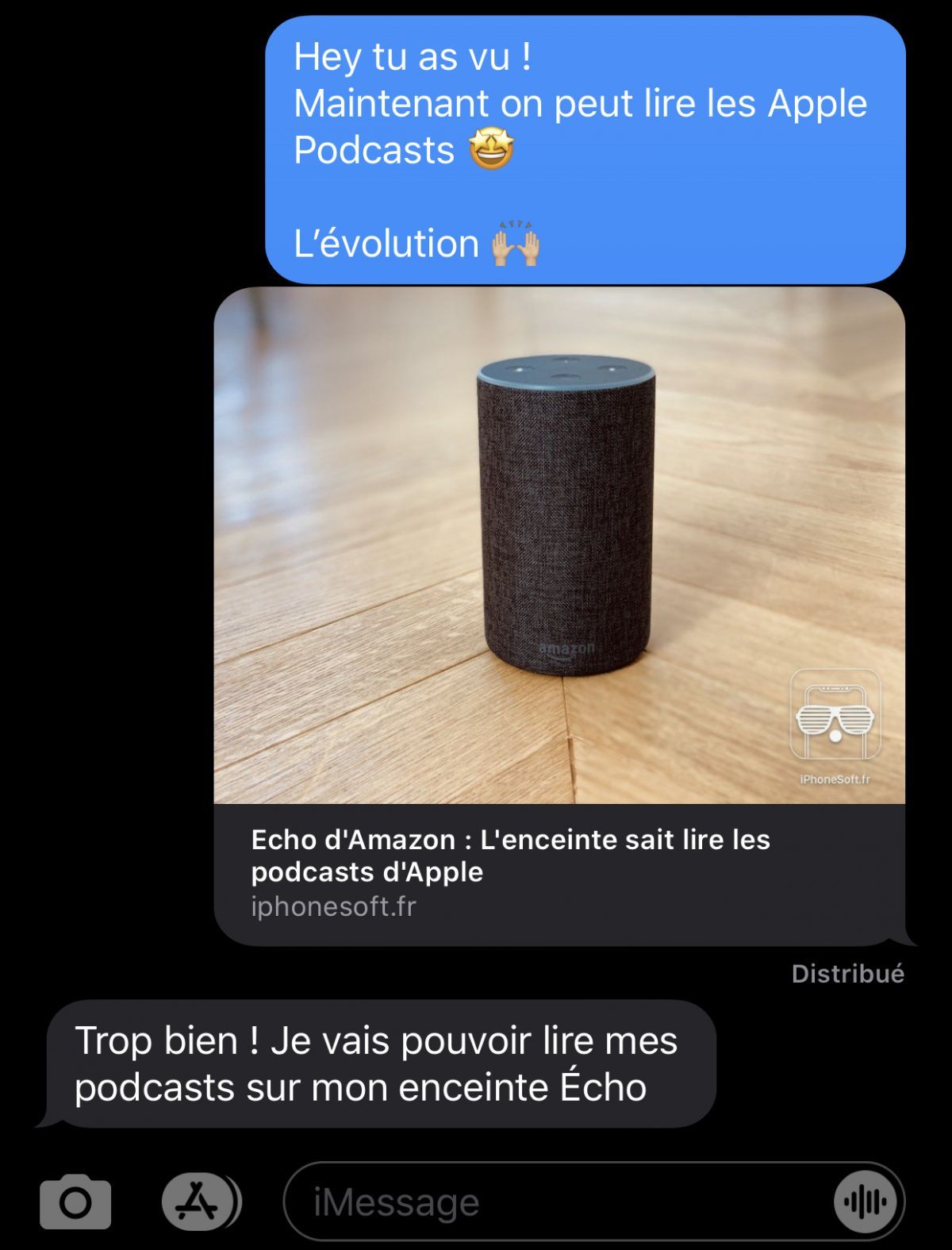 imessage lien apercu imessage lien apercu