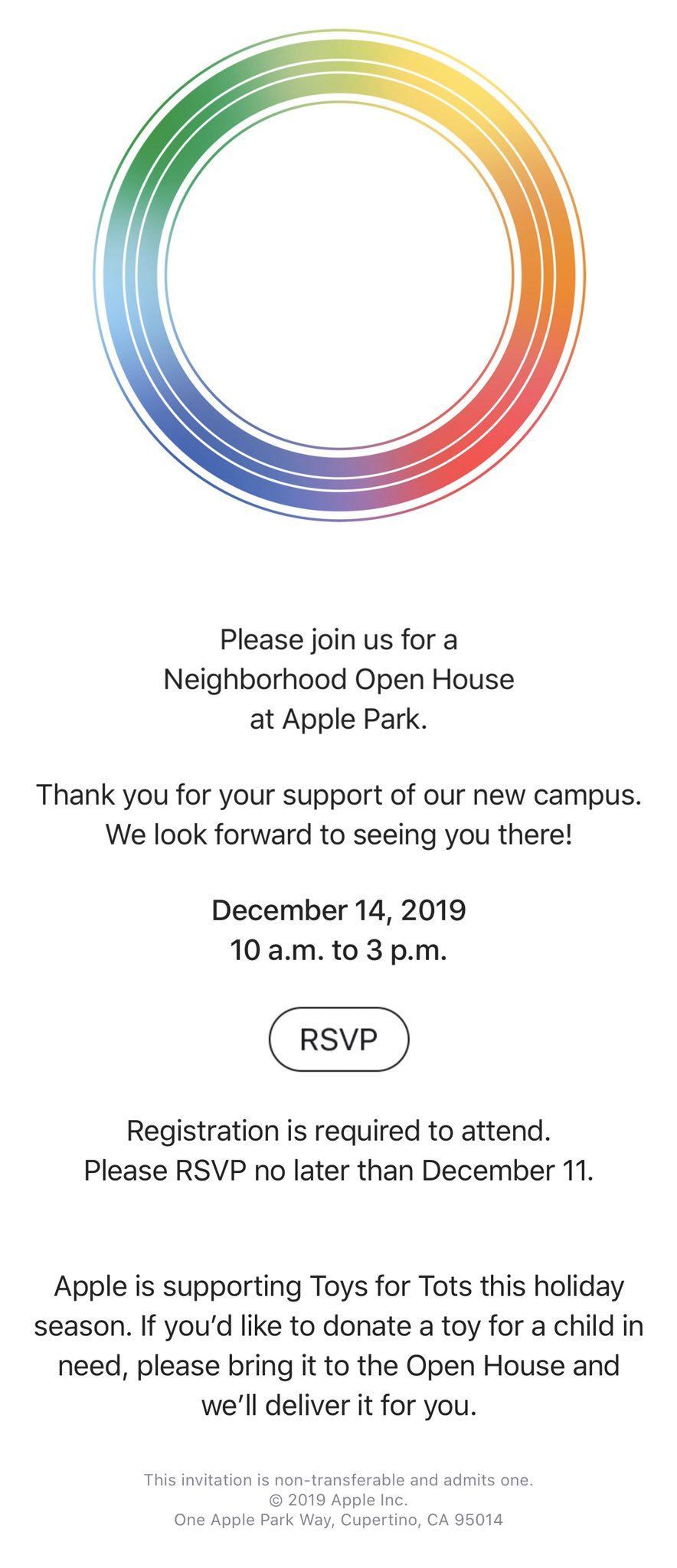 invitation apple park invitation apple park