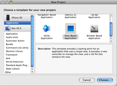 View based application