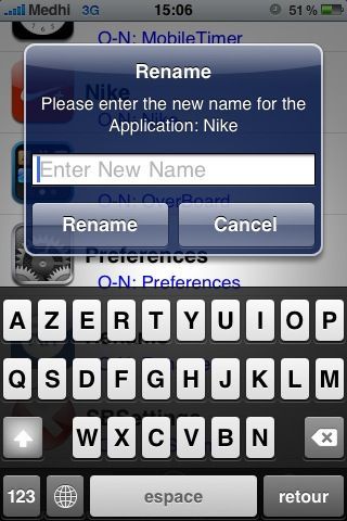 Rename : renommer vos applications Rename : renommer vos applications