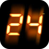 24 hours chrono icon
