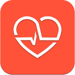 cardiogram heart health icon