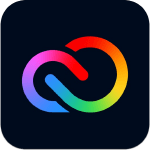 creative cloud express design icon