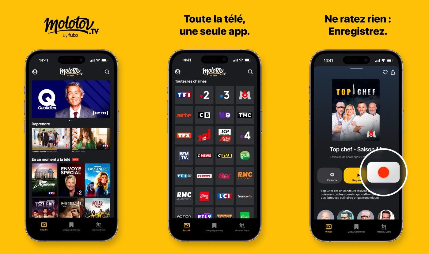 molotov tv live replay capture app ipa iphone ipad