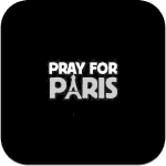 pray for paris icon