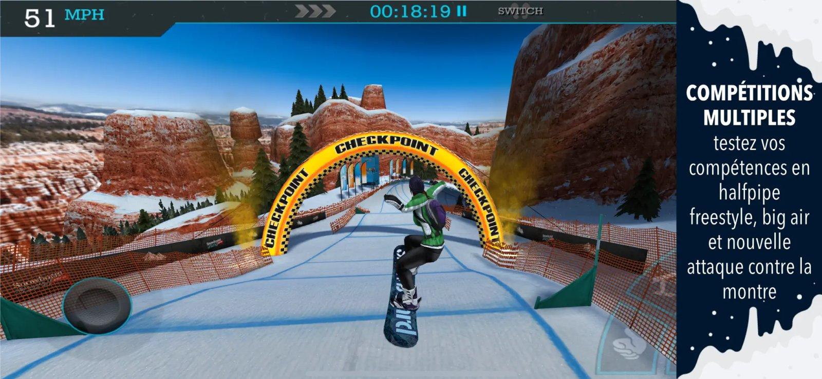 Le moment idéal pour glisser dans Snowboard Party: World Tour !