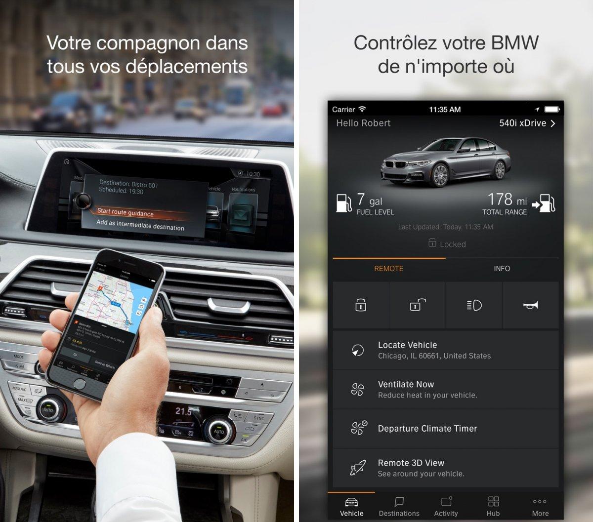 Приложение bmw для iphone