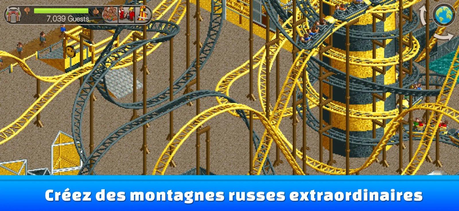 rollercoaster tycoon R classic capture jeu ipa iphone ipad