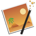 image plus powerful photo edit icon