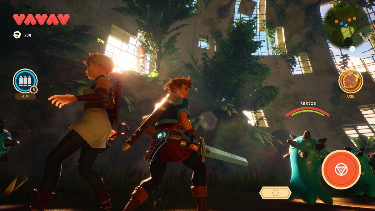 oceanhorn 2 capture jeu ipa iphone ipad