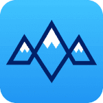 snoww l app de suivi de ski icon