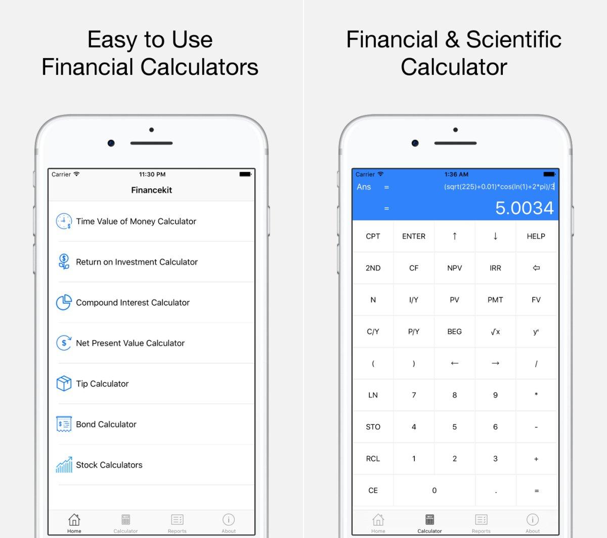 ray financial calculator capture app ipa iphone ipad