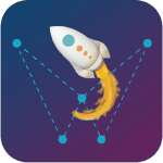 little white rocket icone jeu ipa iphone ipad