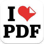 ilovepdf Editeur lecteur pdf icone app ipa iphone ipad