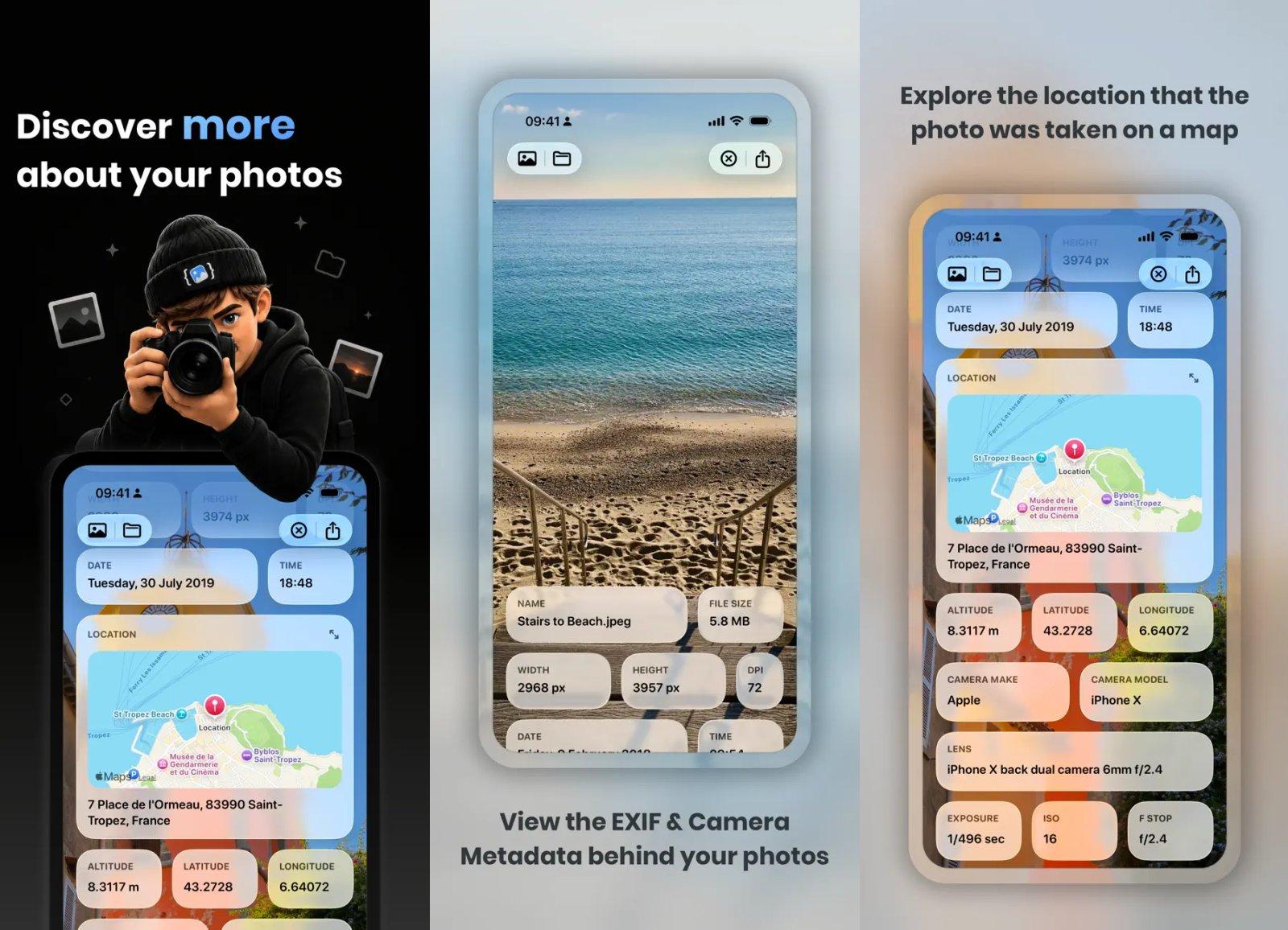 metadata capture app ipa iphone