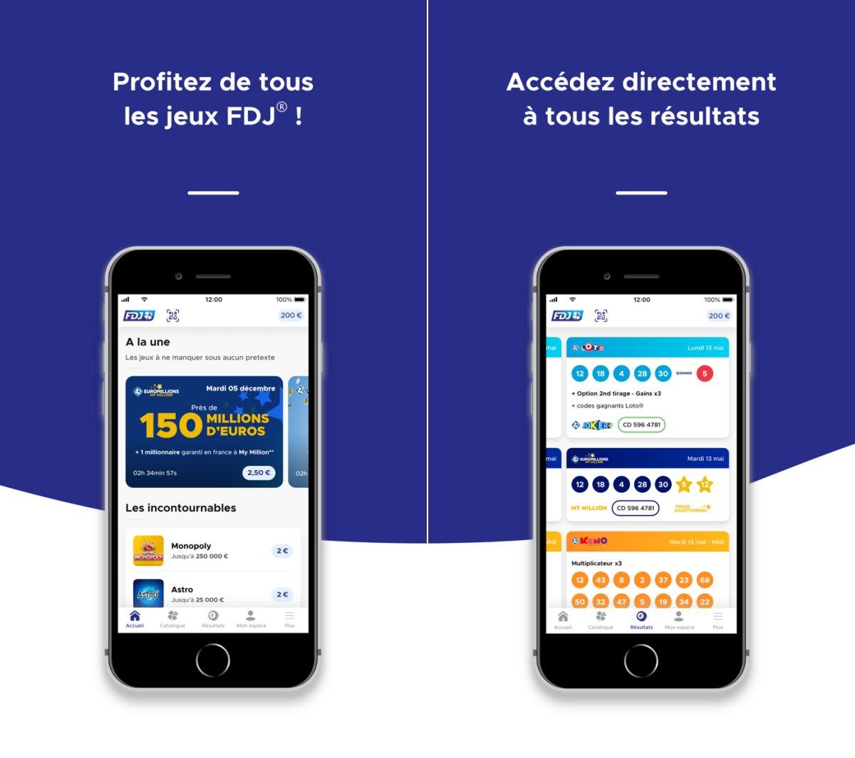 fdj R officiel jeux resultats capture jeu ipa iphone ipad