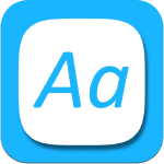 all fonts icone app ipa iphone ipad