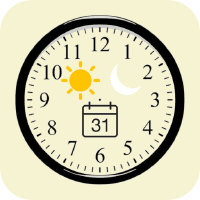 horloge et almanach icone app ipa iphone ipad