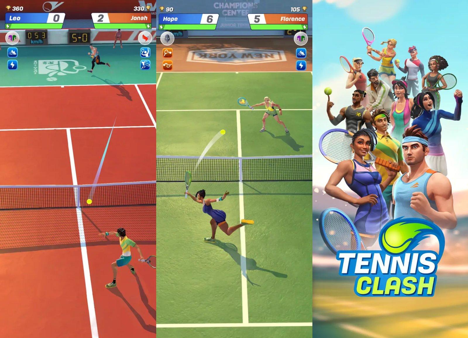 tennis clash jeux multijoueur capture jeu ipa iphone ipad