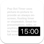 pop out timer stopwatch icone app ipa iphone ipad