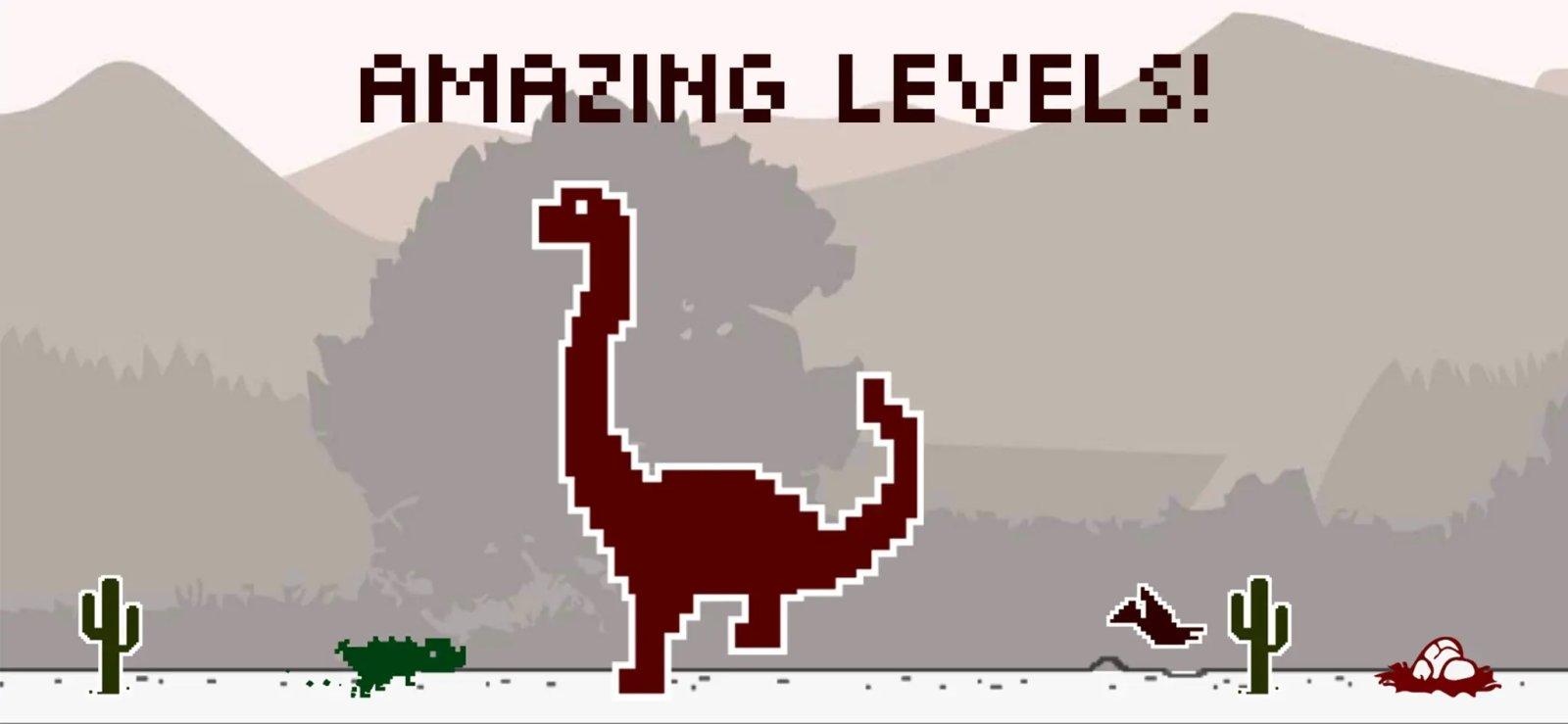 the jumping dino t rex runner capture jeu ipa iphone ipad