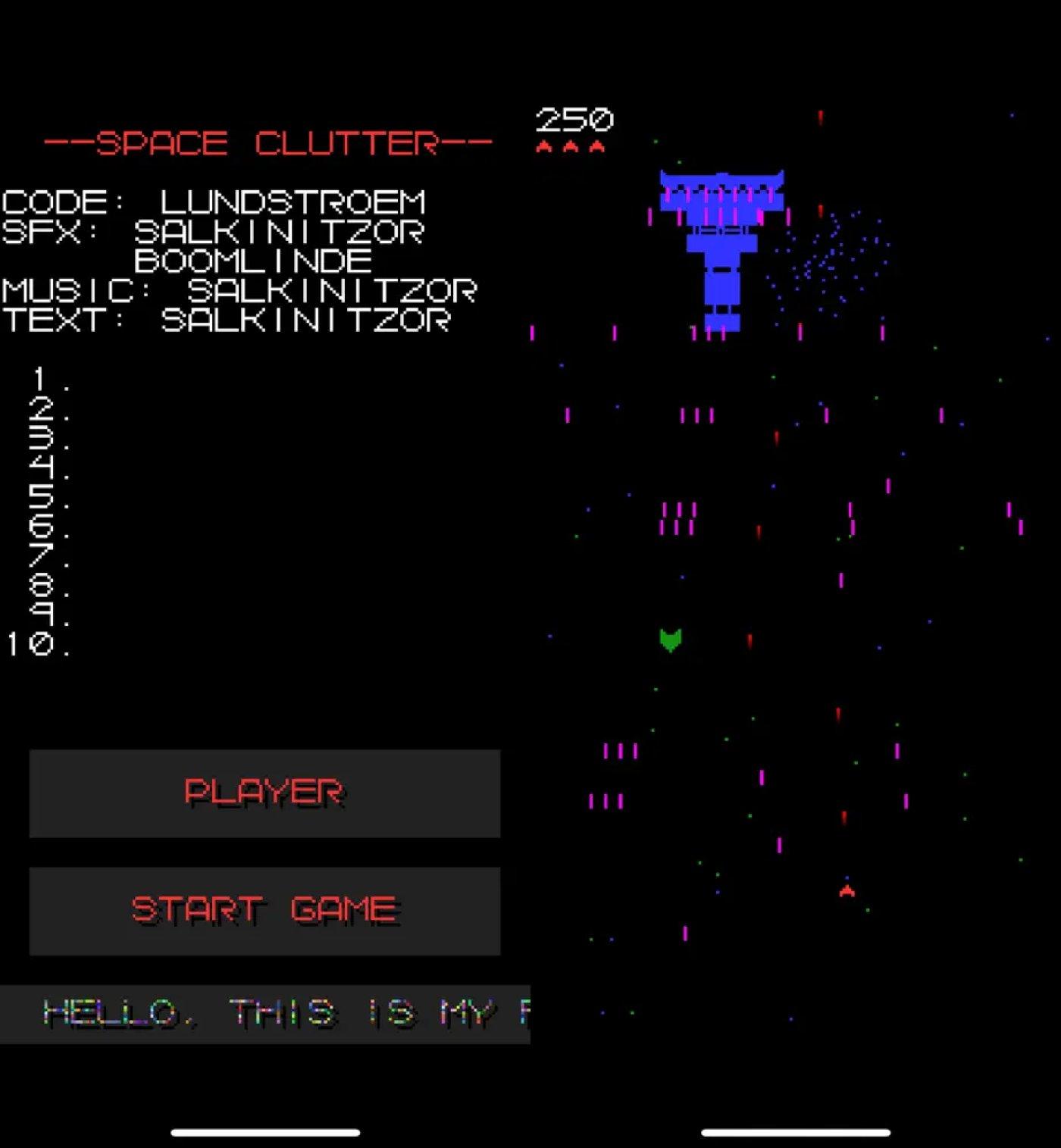 space clutter capture jeu ipa iphone ipad