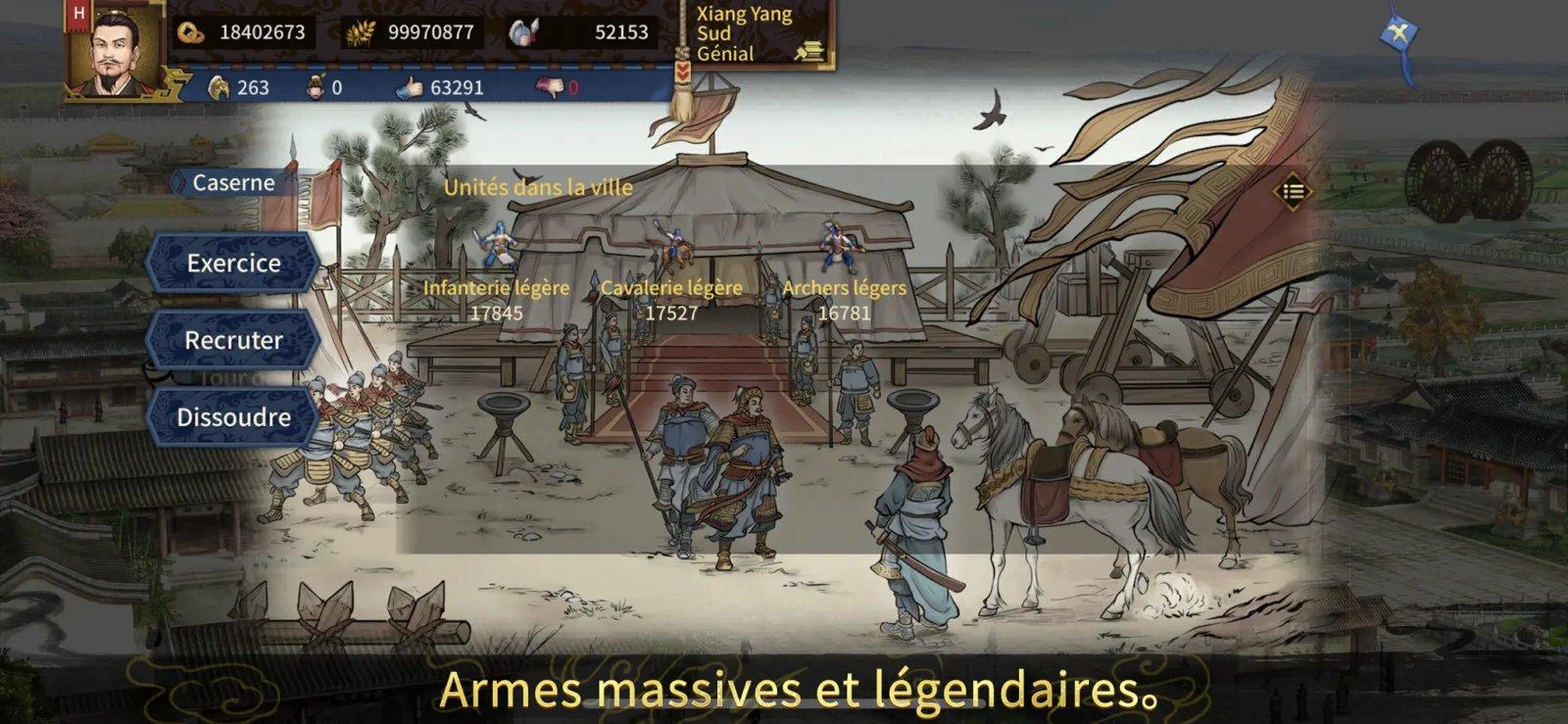 threekingdoms the last warlord capture jeu ipa iphone ipad