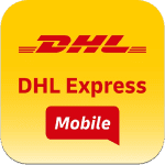 dhl express mobile app icon
