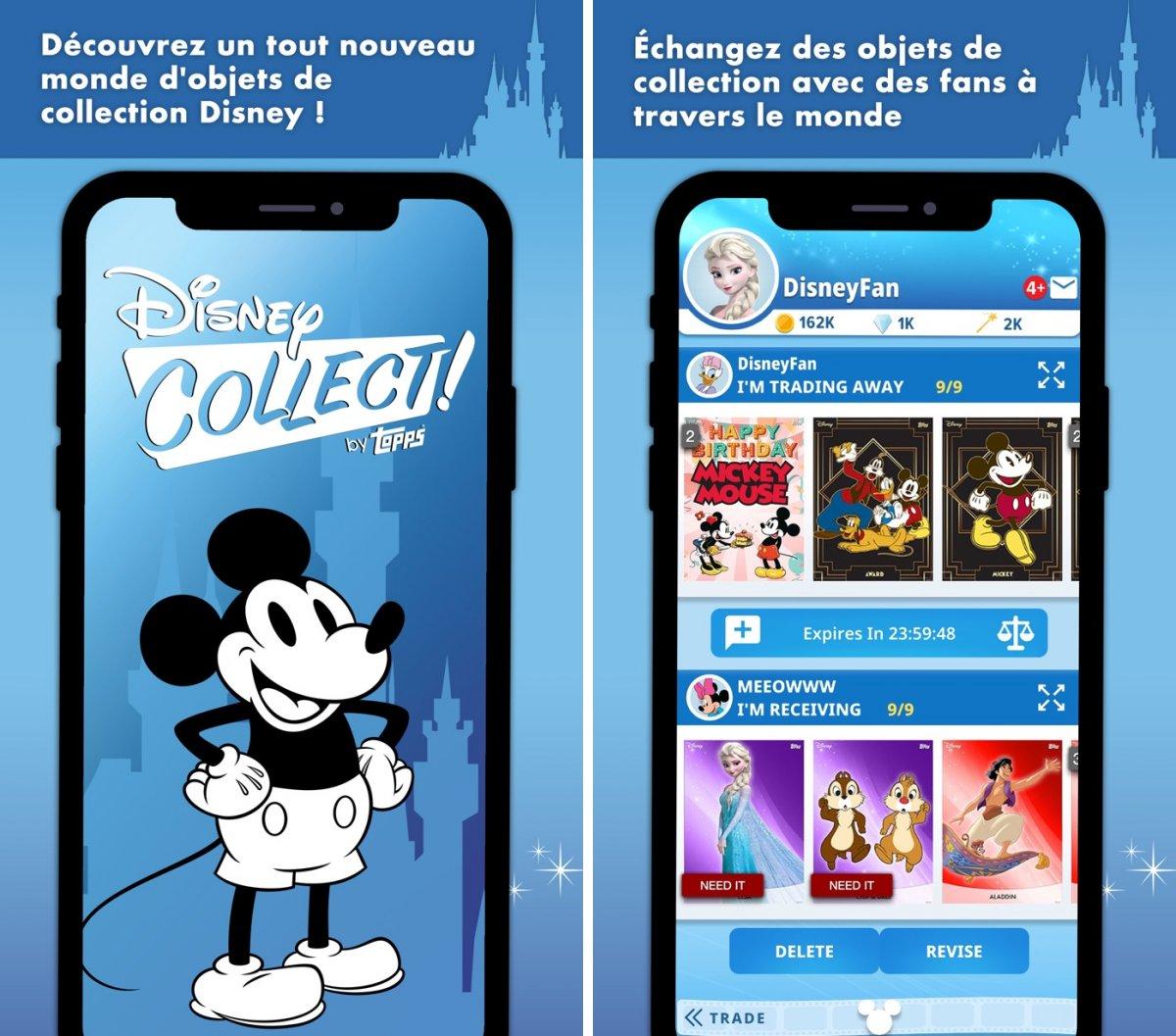 Les Nouvelles Applications : FiLMiC Firstlight, Triode, Disney Collect ...