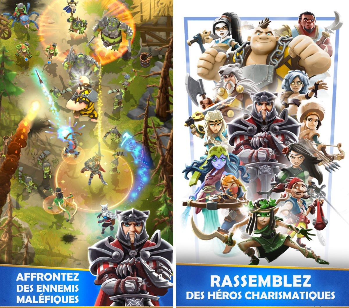 Darkfire Heroes : Le Nouveau RPG De Rovio Est Disponible - IPhoneSoft