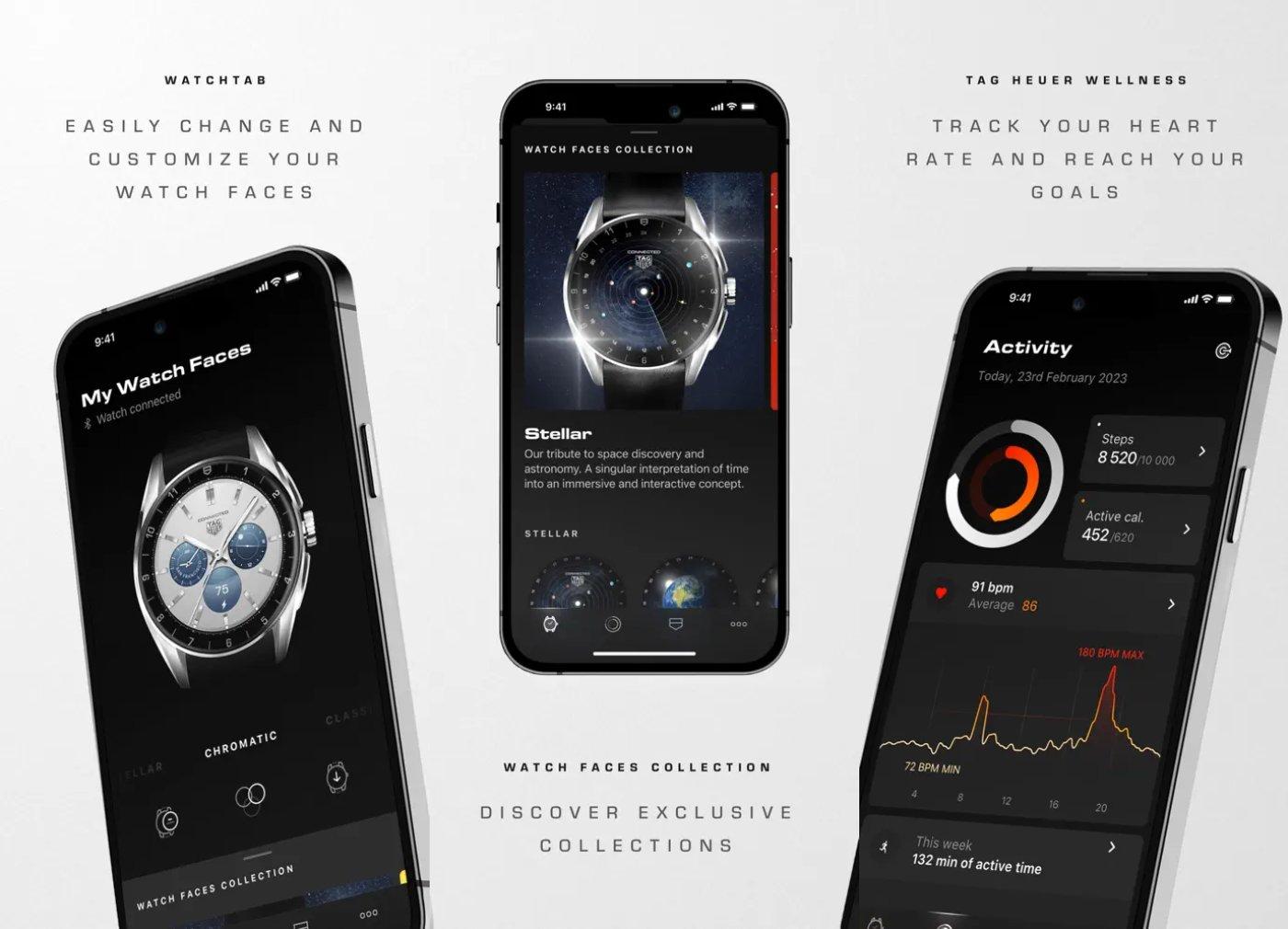 e3 e4 tag heuer connected capture app ipa iphone