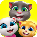 mon talking tom amis icone jeu ipa iphone ipad
