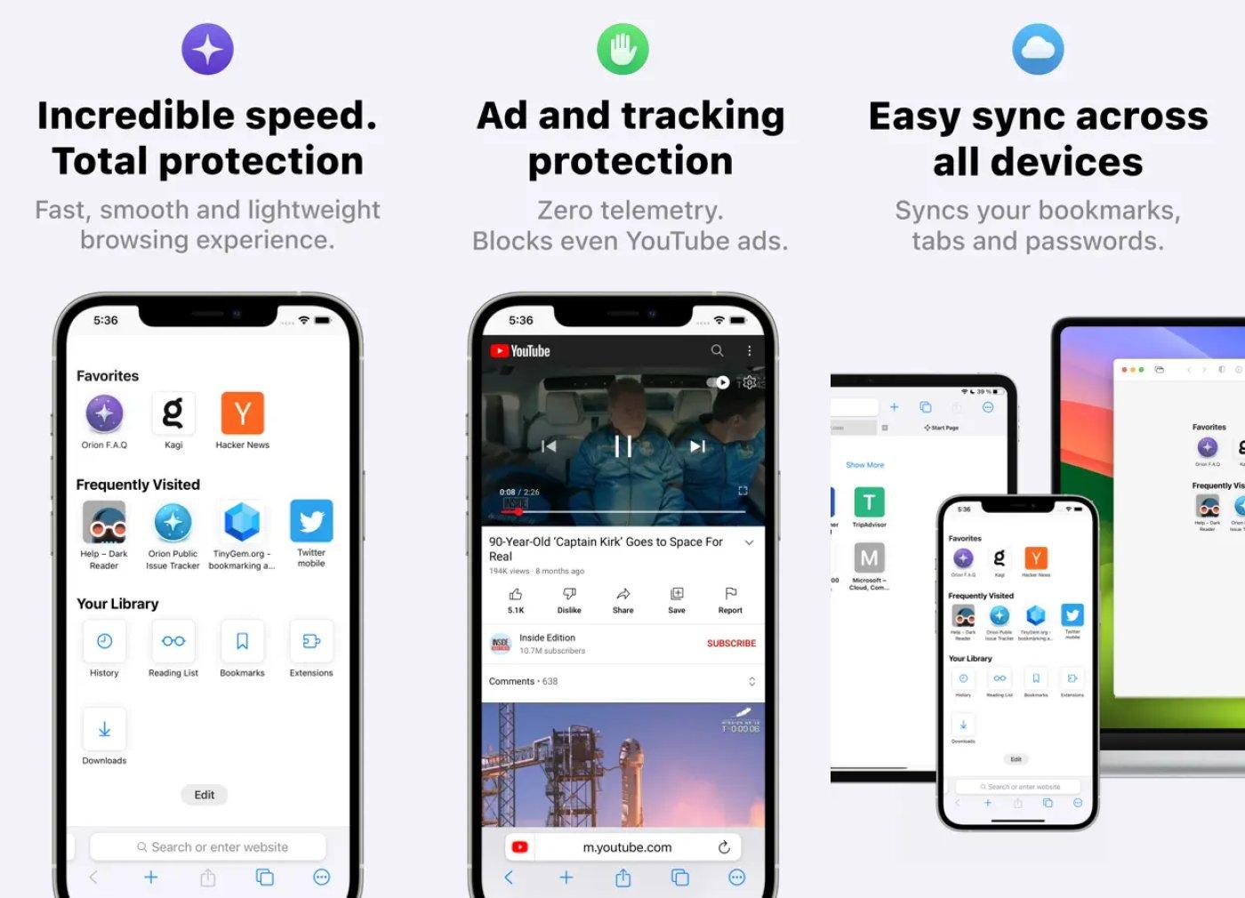orion browser by kagi capture app ipa iphone ipad