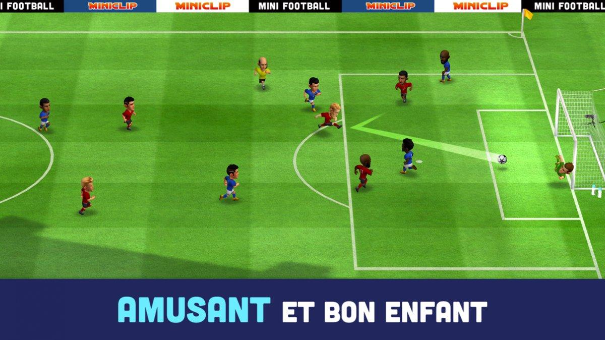 Mini Football : test d'un très bon jeu gratuit sur mobile ! - iPhone Soft