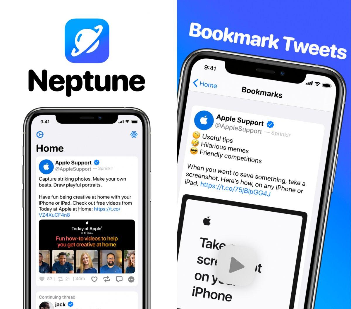 neptune for twitter capture app ipa iphone ipad