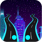 neon rush twisty road racer icone jeu ipa iphone ipad