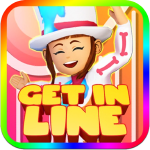 get in line icone jeu ipa iphone ipad