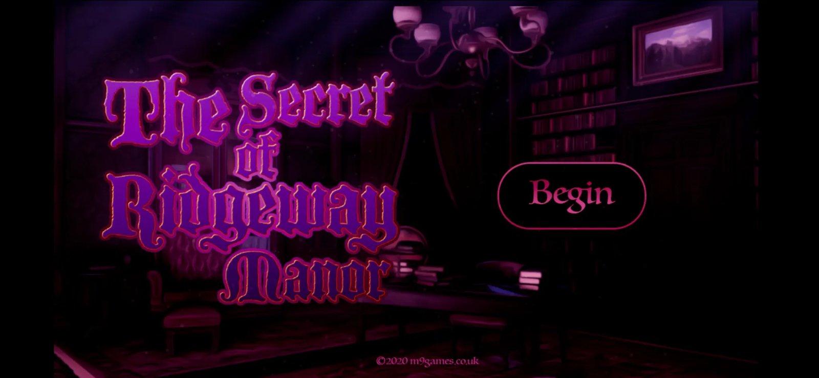 secret of ridgeway manor capture jeu ipa iphone ipad