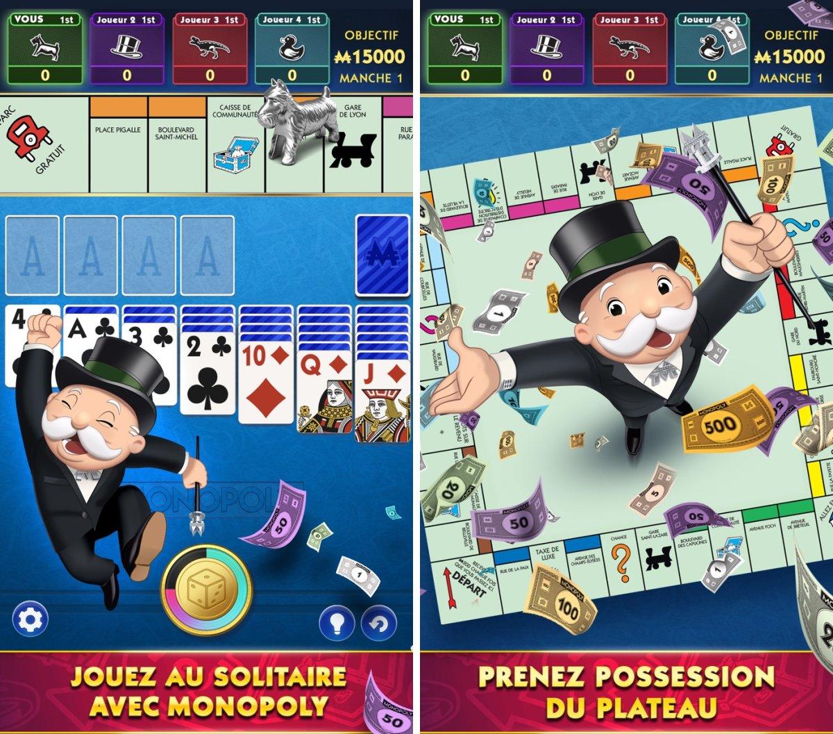 monopoly solitaire card game capture jeu ipa iphone ipad