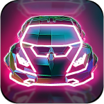 neon flytron cyberpunk racer icone jeu ipa iphone ipad