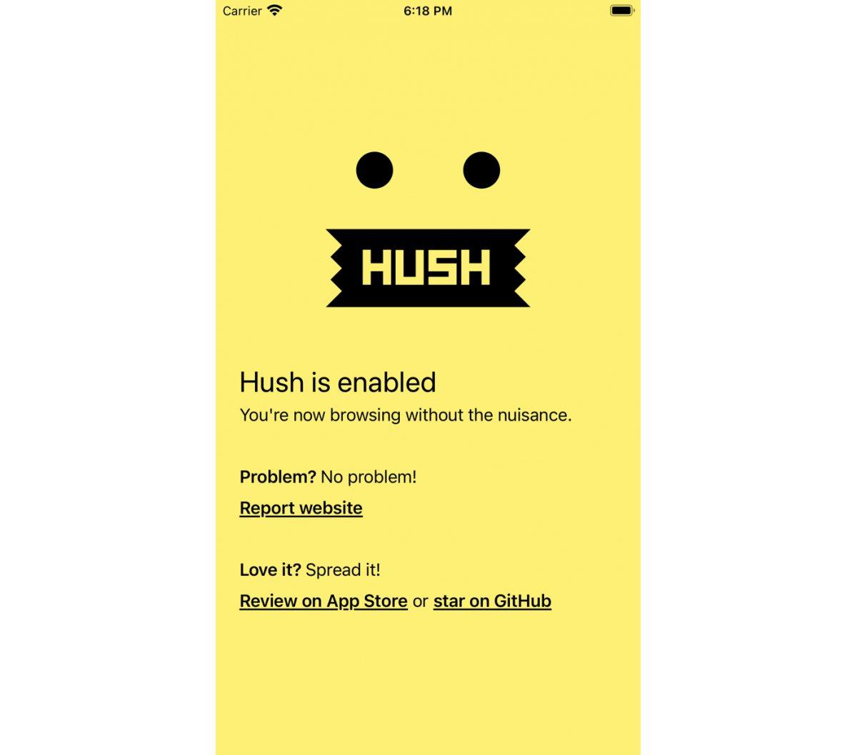 for ios instal Hush Hush