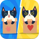 cat game find different spots icone jeu ipa iphone ipad
