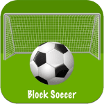 block soccer block to goal icone jeu ipa iphone ipad