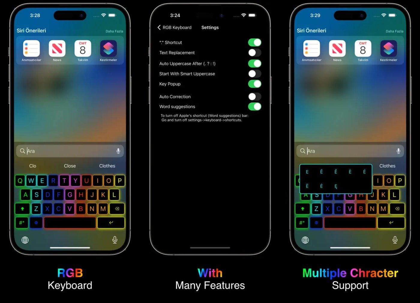 rgb keyboard capture app ipa iphone ipad