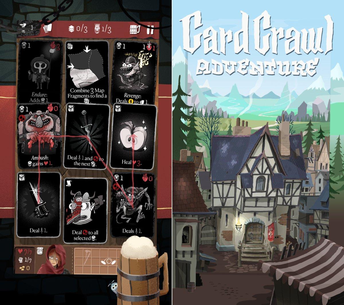 card crawl adventure capture game ipa iphone ipad
