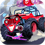 tractor rush kids car driving icone jeu ipa iphone ipad