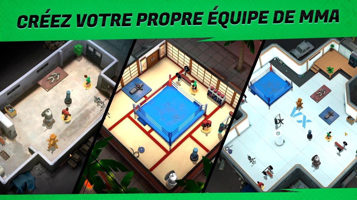 mma manager 2 ultimate fight capture jeu ipa iphone ipad