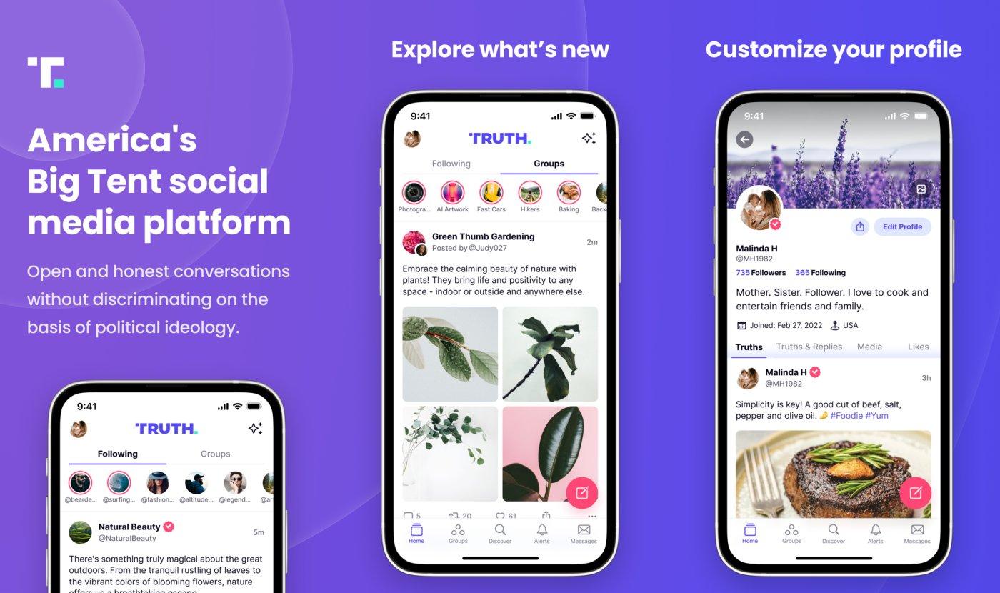 Truth Social The Application Created By Donald Trump Is Released Today