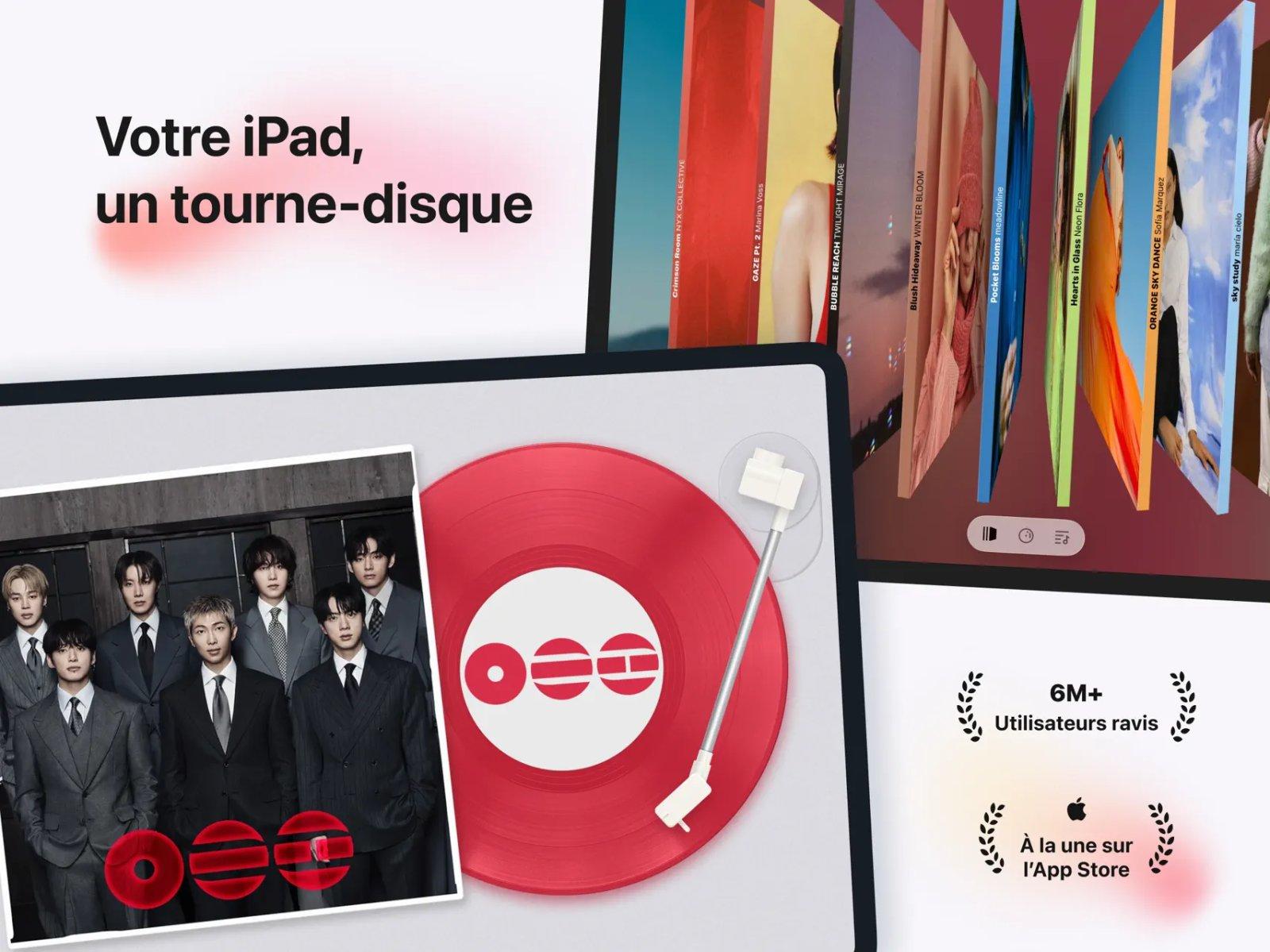 md vinyle lecteur de musique capture app ipa ipad